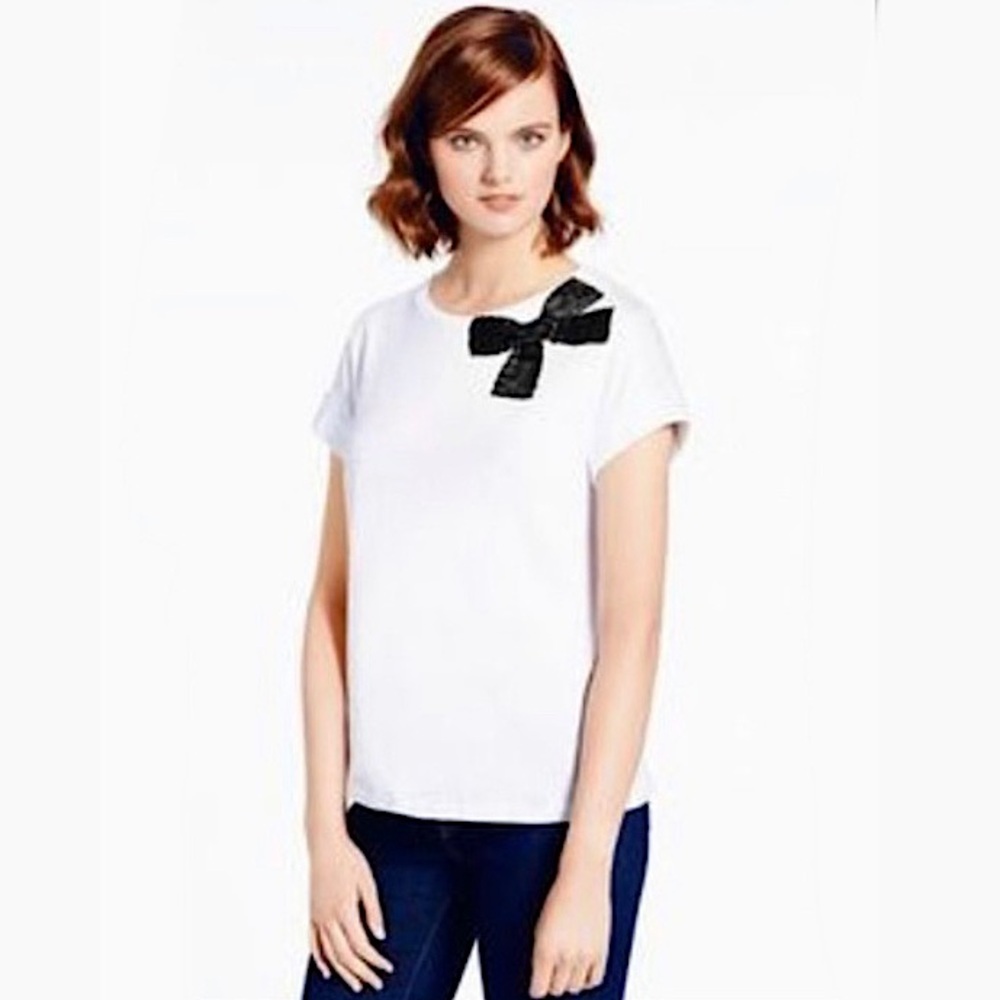 Kate Spade Stitched Bow Top